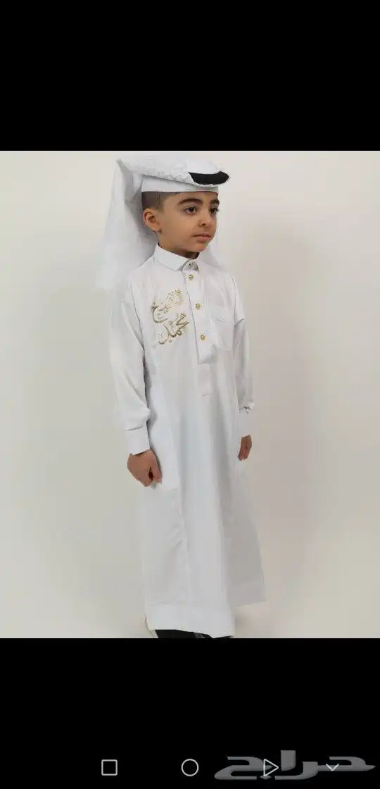 اطقم ولادي ثوب سديري عقال طاقيه شماغ مجاند 21