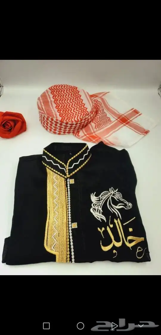 اطقم ولادي ثوب سديري عقال طاقيه شماغ مجاند 16