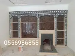 أفران شوايات مشبات شلالات غرف تراثيه مناقل 21