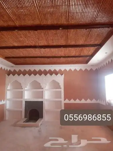 أفران شوايات مشبات شلالات غرف تراثيه مناقل 4