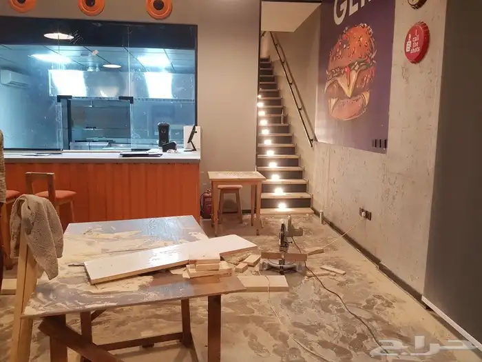 تم تنفيد أخير أعمالنا كراسي برميل و طولة خشب 10