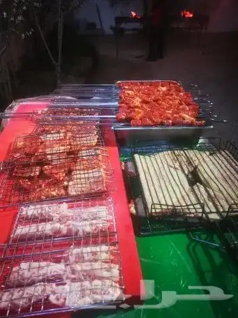 تجهيز شوي خارجي بأيادي سورية داخل وخارج أبها 11
