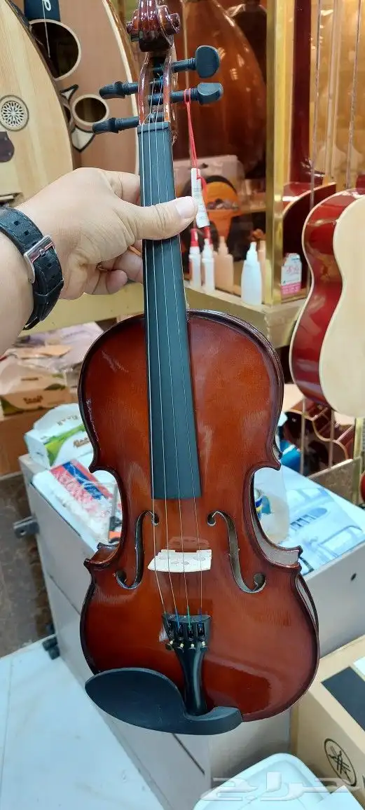 كمنجه كمان كمانات ربابة دفوف طيران جيتار عود 8