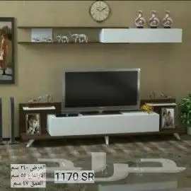 طاولات تلفاز عصريه وحديثه 5