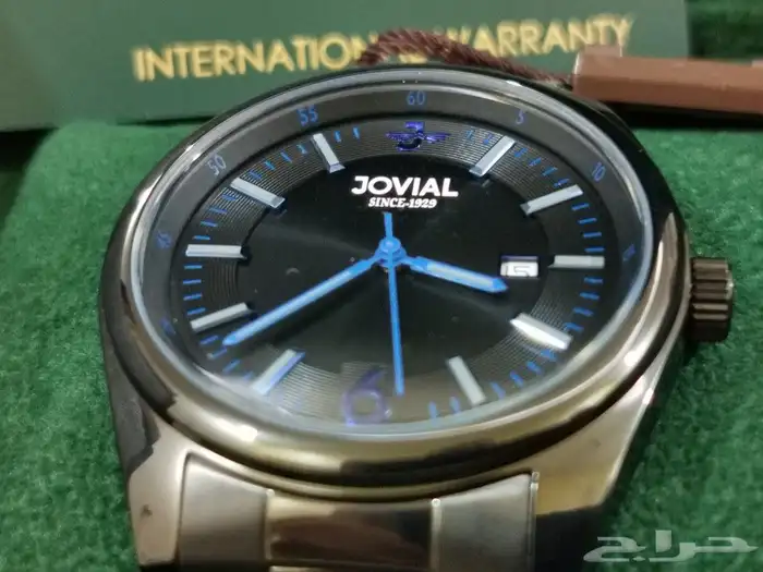 ساعة جوفيال السويسرية اسود 3