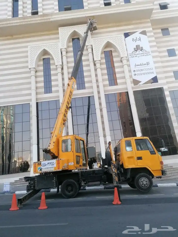 ونش كرين مكه رافعه صندوق سلة أعمل 0558036255 2