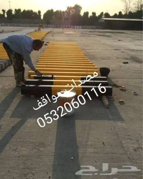 مصدات مواقف قواعد أعمدة إنارة 8