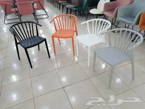 كراسي حديد بكل الألوان 15