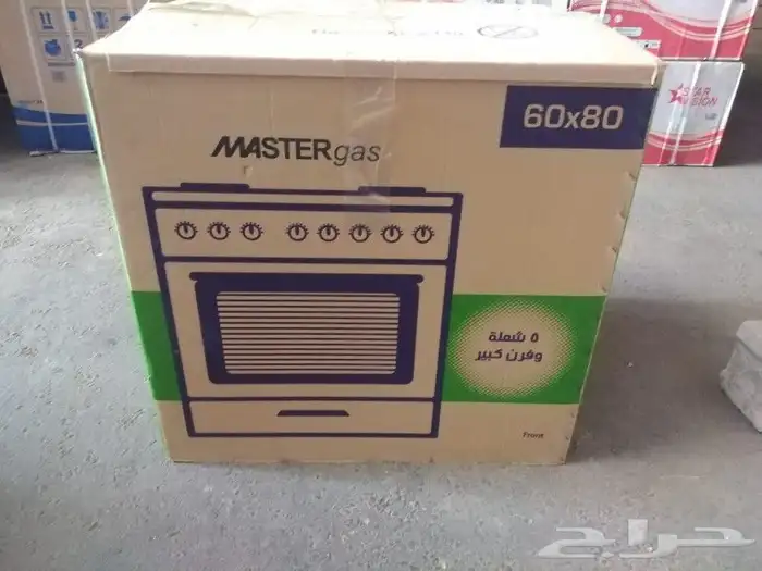 فرن غاز كامل مستر جاز ماركة ايطالي 4