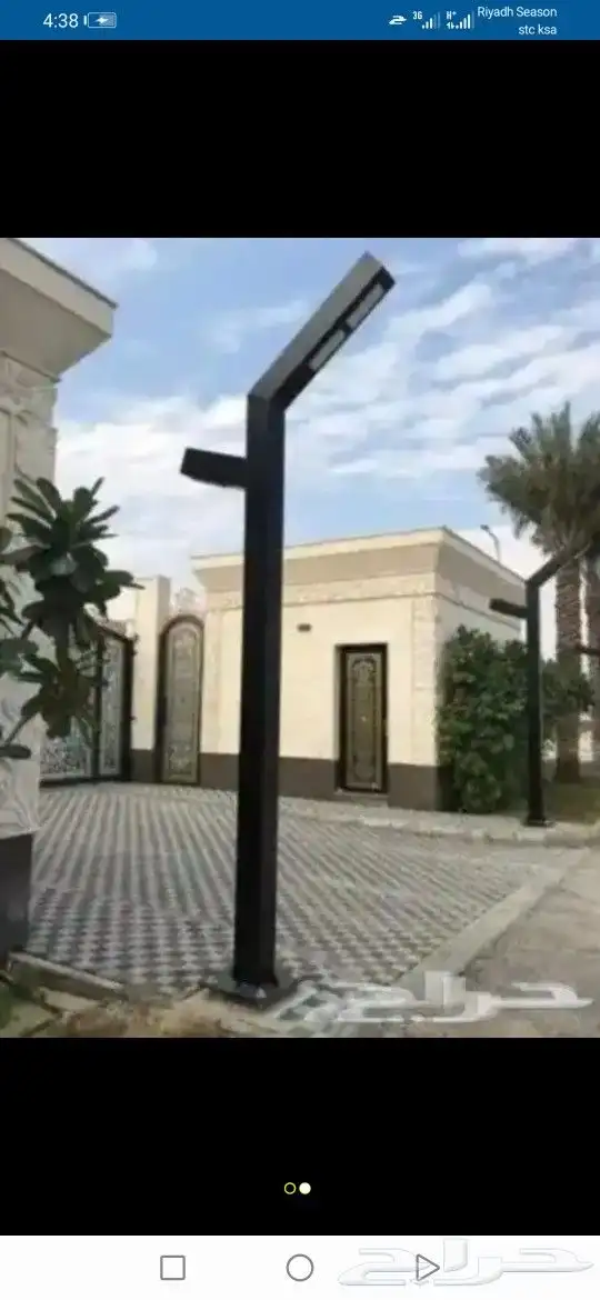 اعمدة انارة ديكورية ومضلعه 10