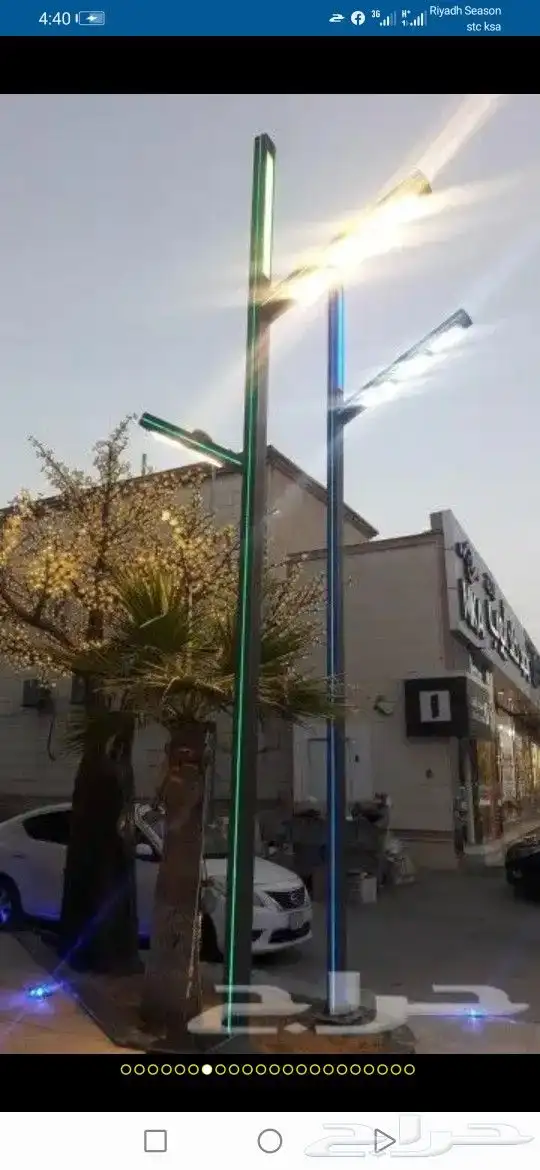 اعمدة انارة ديكورية ومضلعه 7