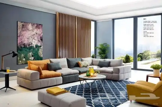 كنب  كنبات  منزلي  مكتبي  مودرن  كلاسك أثاث ت 3