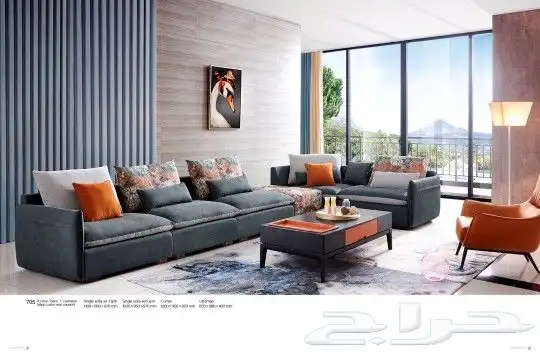 كنب  كنبات  منزلي  مكتبي  مودرن  كلاسك أثاث ت 5