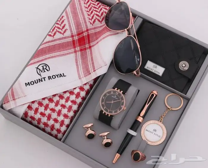 اطقم ساعات رجالية مع شماغ .. 21