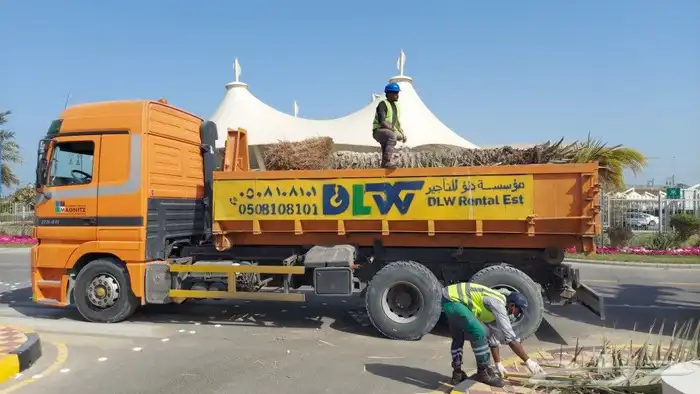 حاويات للايجار مخلفات البناء انقاض 2