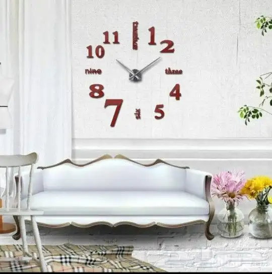 ساعات حائط جميلة جدا وأنيقة 3D 24