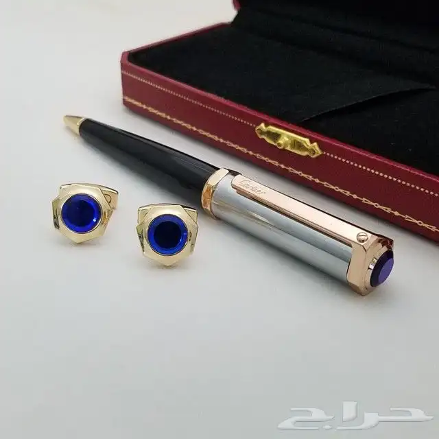 طقم قلم وكبك 12