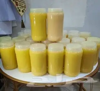 سمن غنمي ماعز بري ابيض ومضومر اخضر بسعر الجملة 2