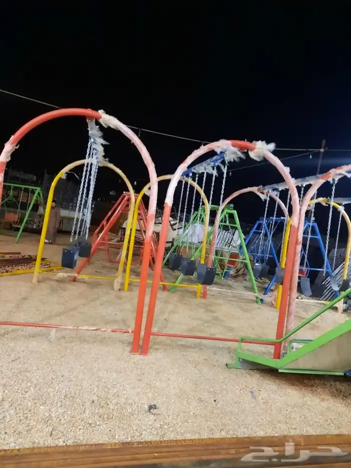مراجيح اطفال وسحليطات وبرامات 0