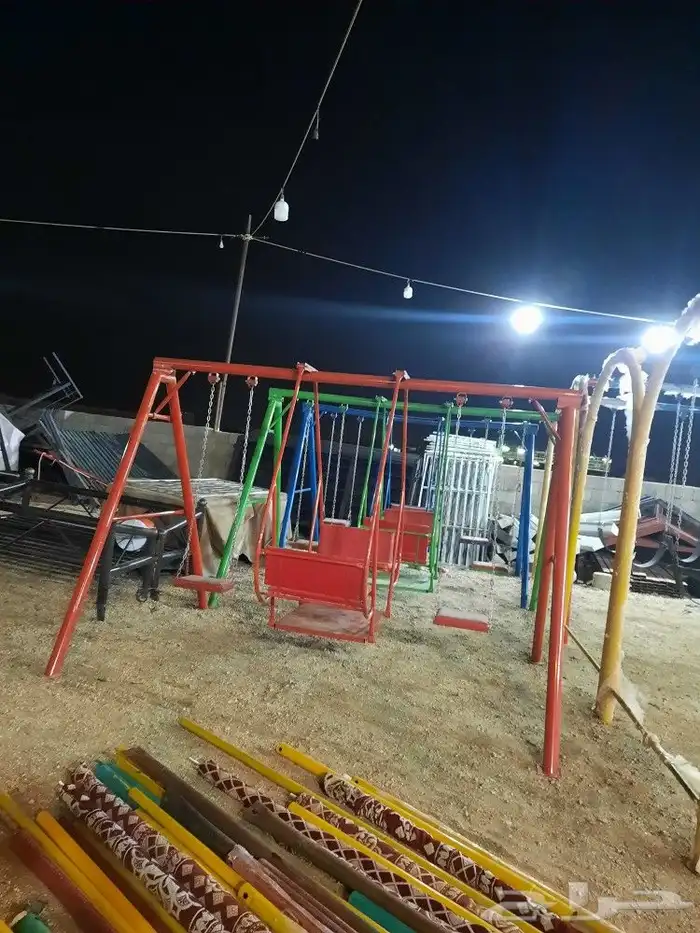 مراجيح اطفال وسحليطات وبرامات 1