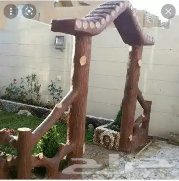 ديكورات ونحت الاسمنت تنسيق الحدائق 8