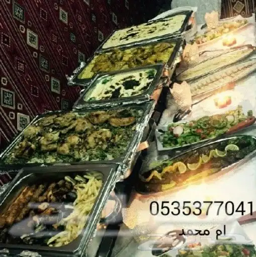 بوفيه مفتوح طبخ بيت وركن شعبي 3