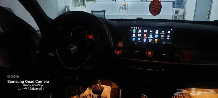 شاشاه بي إم دبليو x6_x5 بنظام الاندرويد 5