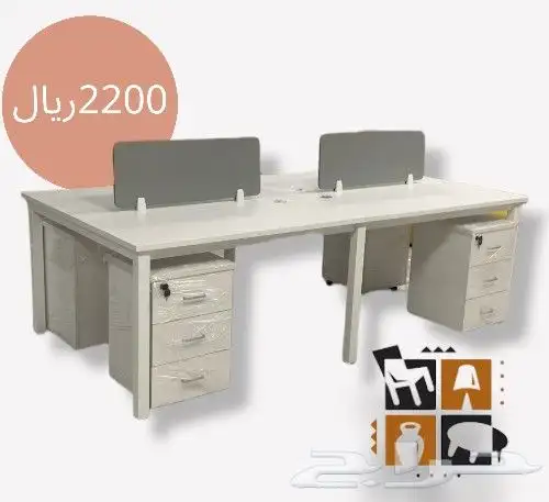 وحدة عمل (مكاتب مشتركة) 4 اشخاص مودرن 0