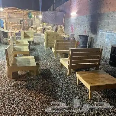 تفصيل كراسي و طولة كلاسيكية من خشب سوادي 2