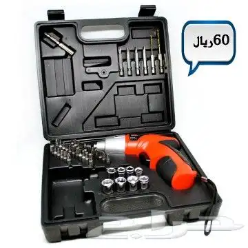 دريلات متنوعه بطاريتين وعده متنوعه 26