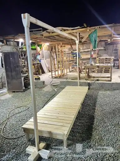 تفصيل طولة إفطار أو طعام كلاسيكي خشبي شريح 1