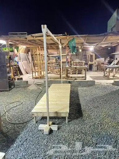 تفصيل طولة إفطار أو طعام كلاسيكي خشبي شريح 3