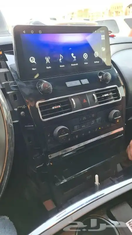 شاشة أندرويد نيسان باترول 2022 4