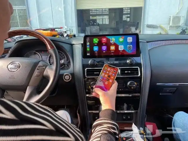 شاشة أندرويد نيسان باترول 2022 6