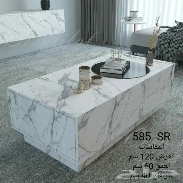 طاوله تلفاز عصريه وانيقه بعدده الوان 17