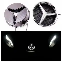 شبك مرسيدس المضيء واكسسوارات 0