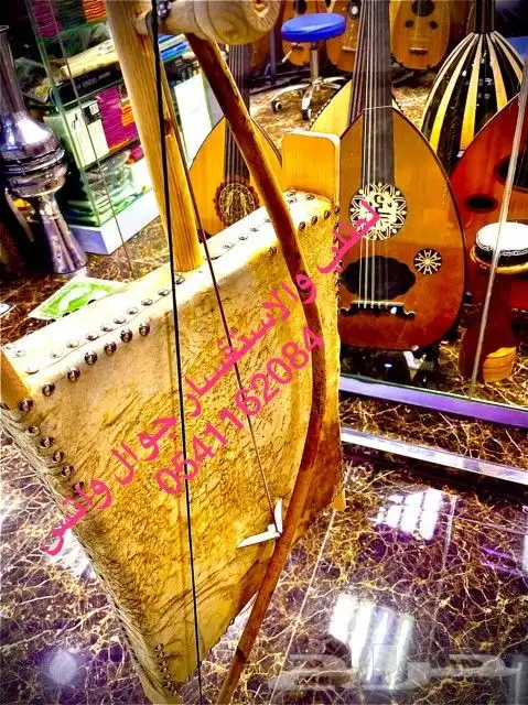 ربابه وطني درجه اولى جلد ذيب مستورد خشب زان 0