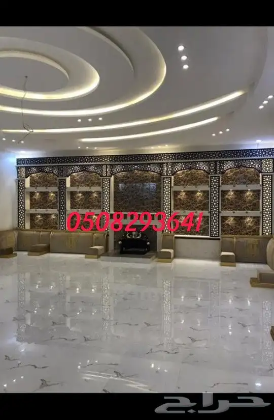 مجالس _شعبيه _ثراثيه _مشبات _رخام 3