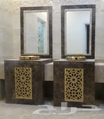 مغاسل رخام طبيعي جميع الألوان 6