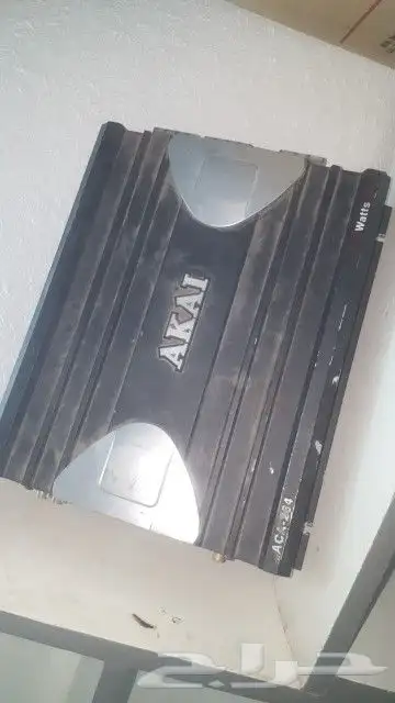مكبر صوت للسياره ومنظم منAKAI 0