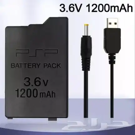 بطاريه و شاحن psp جديده 0