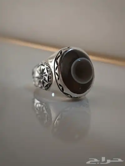 خاتم من نوادر السليماني الهندي زيتي طبيعي 1