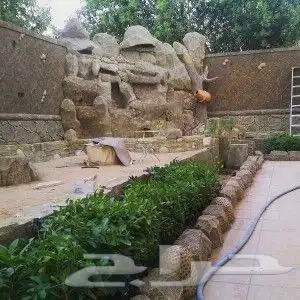 رسام ونحات ومصمم شلالات ونوافير وتصميم حدائق 7