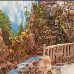 رسام ونحات ومصمم شلالات ونوافير وتصميم حدائق 46