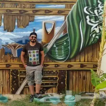 رسام ونحات ومصمم شلالات ونوافير وتصميم حدائق 30