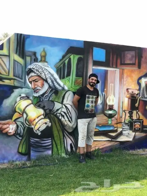 رسام ونحات ومصمم شلالات ونوافير وتصميم حدائق 32