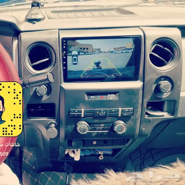 شاشة فورد F150_2013 اندرويد مع كامره خلفيه 4