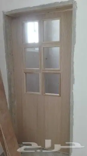 ابواب خشب قزاز ولكسان ابداع خميس امشيط ابها 2