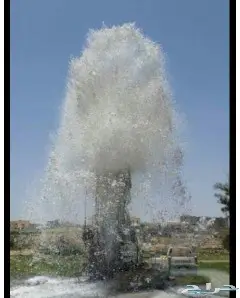 كشف مياه آبارارتوازيه باحة مخواة تهامة ناوان  21