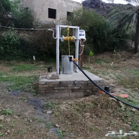 كشف مياه آبارارتوازيه باحة مخواة تهامة ناوان  34